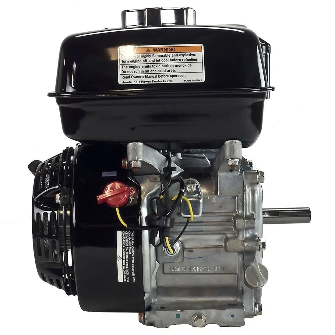 5.5HP Honda GX200D-QAPW Generator Engine 3/4" Dia. x 2.43" Keyed Crank Shaft