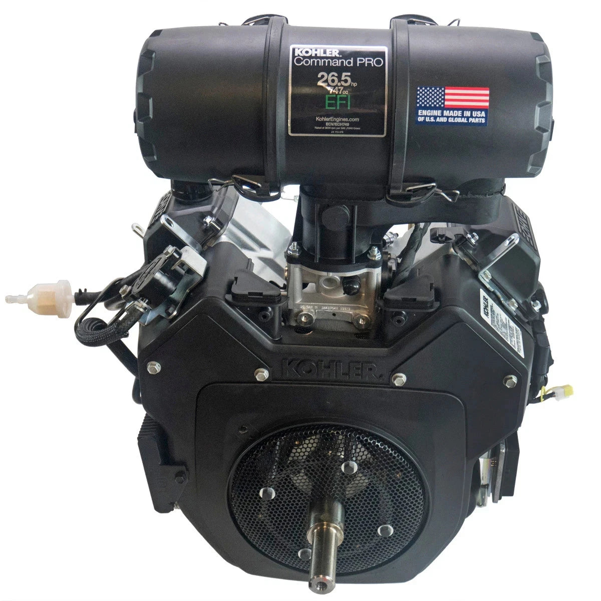 26.5HP Kohler EFI Command PRO ECH749-3148 Horizontal 1-1/8" x 2-3/4" Crank 747cc