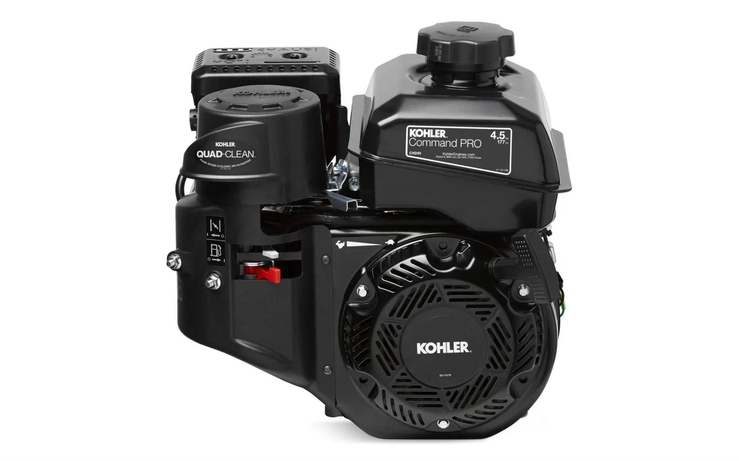4.5HP Kohler Command Pro CH245-3152 Horizontal 3/4" Dia x 2.42" crankshaft 177cc